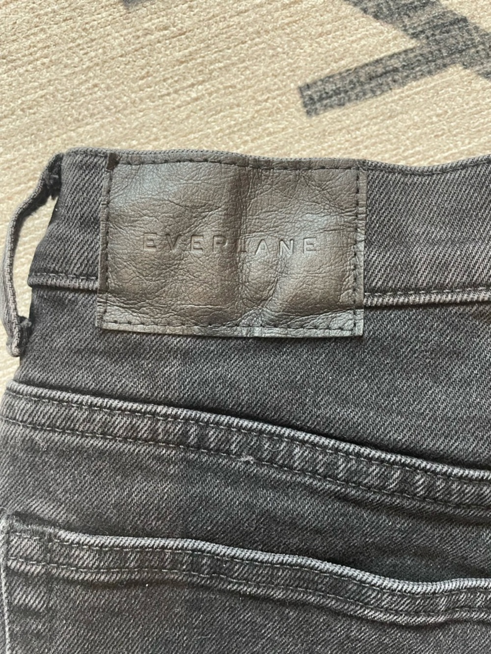 Everlane The Way-High Sailor Jean Washed Black 25L - Picture 8 of 8